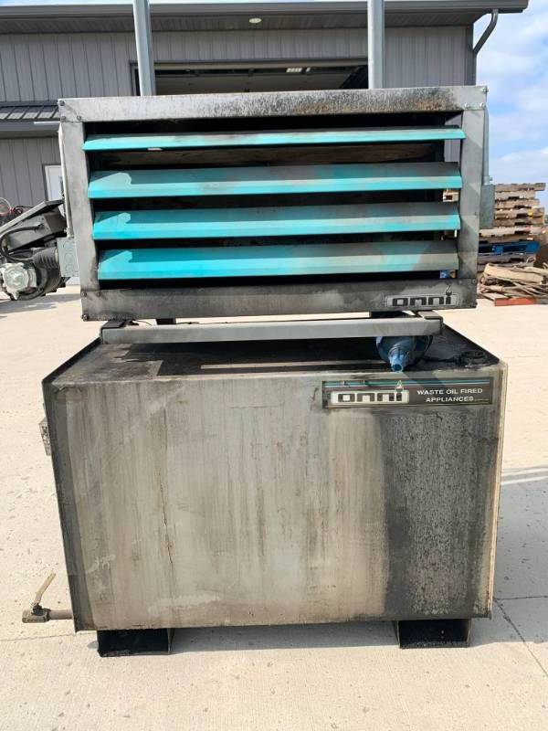 Omni Waste Oil Heater OWH-150 | Cat TL943, John Deere Skid Steer, Scissor  Lifts, 28ft Trailer u0026 Hoists | K-BID