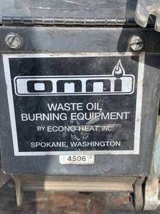 lot 18 image: Omni Waste Oil Heater OWH-150