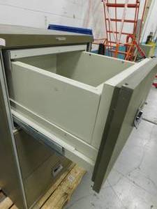 lot 184 image: Victor Fire Proof Safe - 29.25(w) x 53.5(h) x 33.25(d)