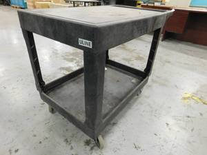 lot 194 image: Uline Rolling Utility Cart - 25 x 41