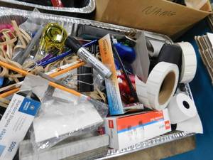 lot 201 image: Misc. Lot of Office Supplies