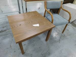 lot 202 image: Chair with End Table