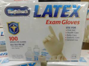 lot 243 image: Latex Safety Gloves