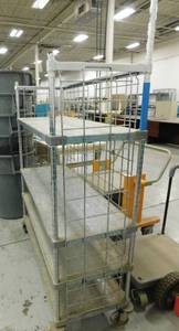 lot 265 image: Metro Utility Cart - 4(w) x 5(h) x 18(d)