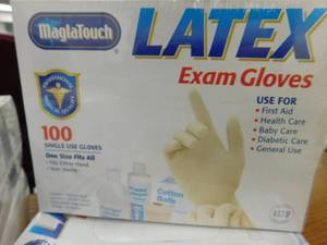 lot 277 image: Latex Safety Gloves