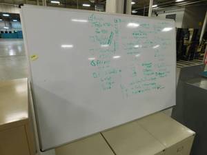 lot 292 image: Dry Erase Board - 72 x 48