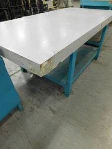lot 296 image: Large Work Table - 95(w) x 36(h) x 47(d)