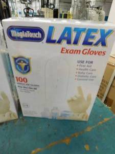 lot 299 image: Latex Safety Gloves