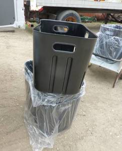 lot 333 image: 5 - NEW Garbage Bins with Tyvex Liners