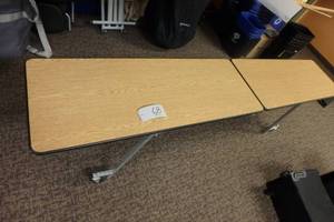 lot 68 image: Folding classroom table