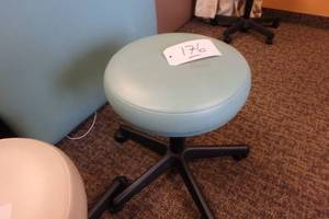 lot 176 image: Oakworks stool
