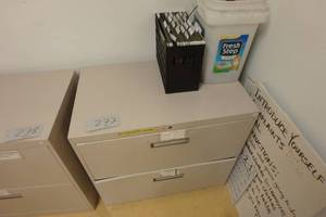 lot 277 image: Lateral 2 drawer