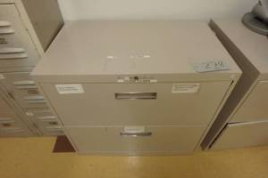 lot 278 image: Lateral 2 drawer