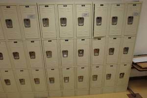 lot 288 image: Nine unit locker system