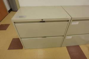 lot 302 image: 2 drawer lateral file