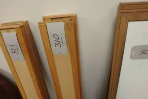 lot 310 image: Cork board strip. (4)