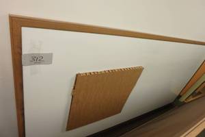 lot 312 image: Large white board