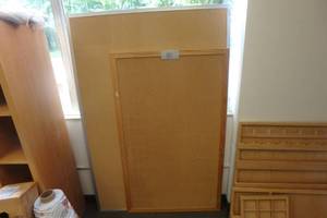 lot 331 image: Pair cork boards