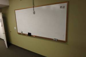 lot 489 image: Large white board