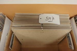 lot 547 image: (12) glass clip frame, 11X14