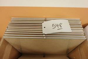 lot 548 image: (12) glass clip frame, 11X14