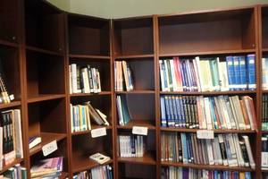 lot 596 image: Darkwood Bookcase