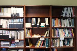lot 602 image: Darkwood Bookcase