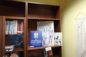 lot 605 image: Darkwood Bookcase