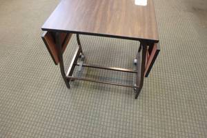 lot 639 image: Wheeled Typewriter Table