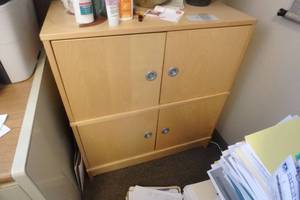 lot 641 image: Wood Credenza