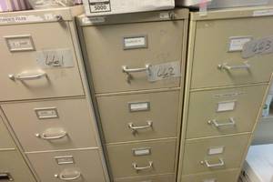 lot 662 image: 5 Drawer File