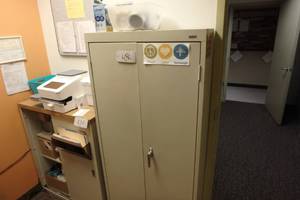lot 696 image: Metal Cabinet
