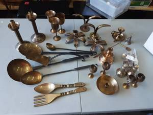 Candlestick Holders, Goblets, More