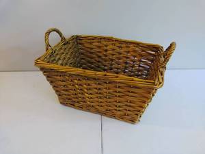 Rectangular Basket with Handles