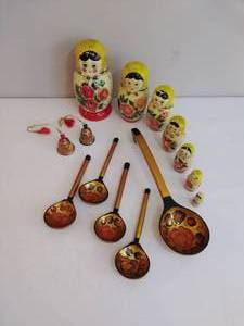 Russian Nesting Dolls and Miscellaneous Decor