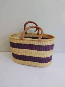Handwoven Basket Made in Ghana