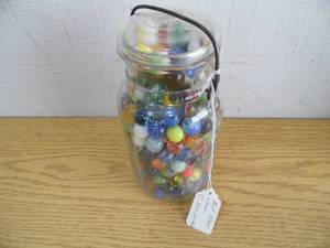 Ball Jar of Marbles