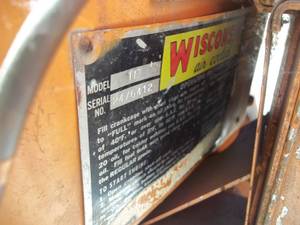 lot 2 image: Wisconsin Air Cooled Engine