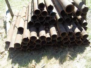 lot 6 image: 3 ID Steel Pipe