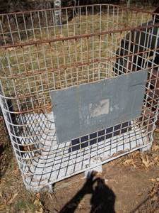 lot 11 image: Mesh Metal Pallet