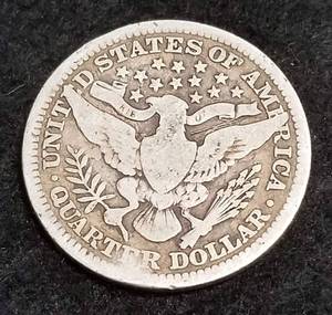 1916 BARBER SILVER QUARTER