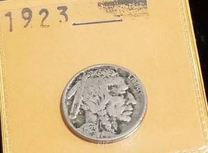 4 BUFFALO NICKELS 1923 1924 1924-D 1925