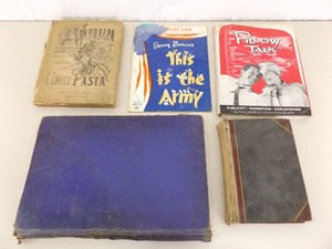 lot 45 image: Lot of Misc Antique Publications, Press Junkets, Playbills, etc.