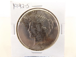lot 68 image: 1922-S Peace Silver Dollar