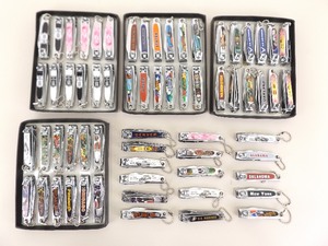 lot 92 image: New Advertising Fingernail Clippers and Knife Combonations