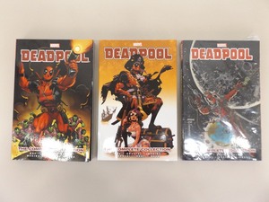 lot 95 image: 3 NEW Marvel Comics Deadpool The Complete Collection Vol. 1, 2, and 3