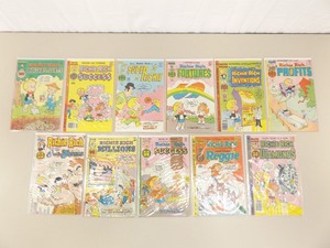 lot 99 image: 11 Bagged and Boarded Harvey Richie Rich Comic Books