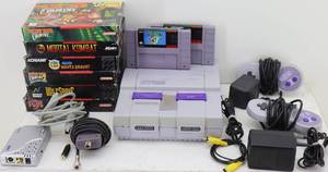 Super Nintendo & Games