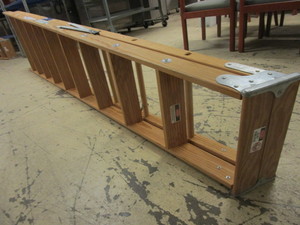 lot 218 image: 10 INDUSTRIAL STEP LADDER, OSHA-APPROVED