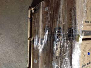 8 CASES OF BROAN 42000 Series 36 in. Under Cabinet Range Hood with Light in Stainless Steel (NOT USED)